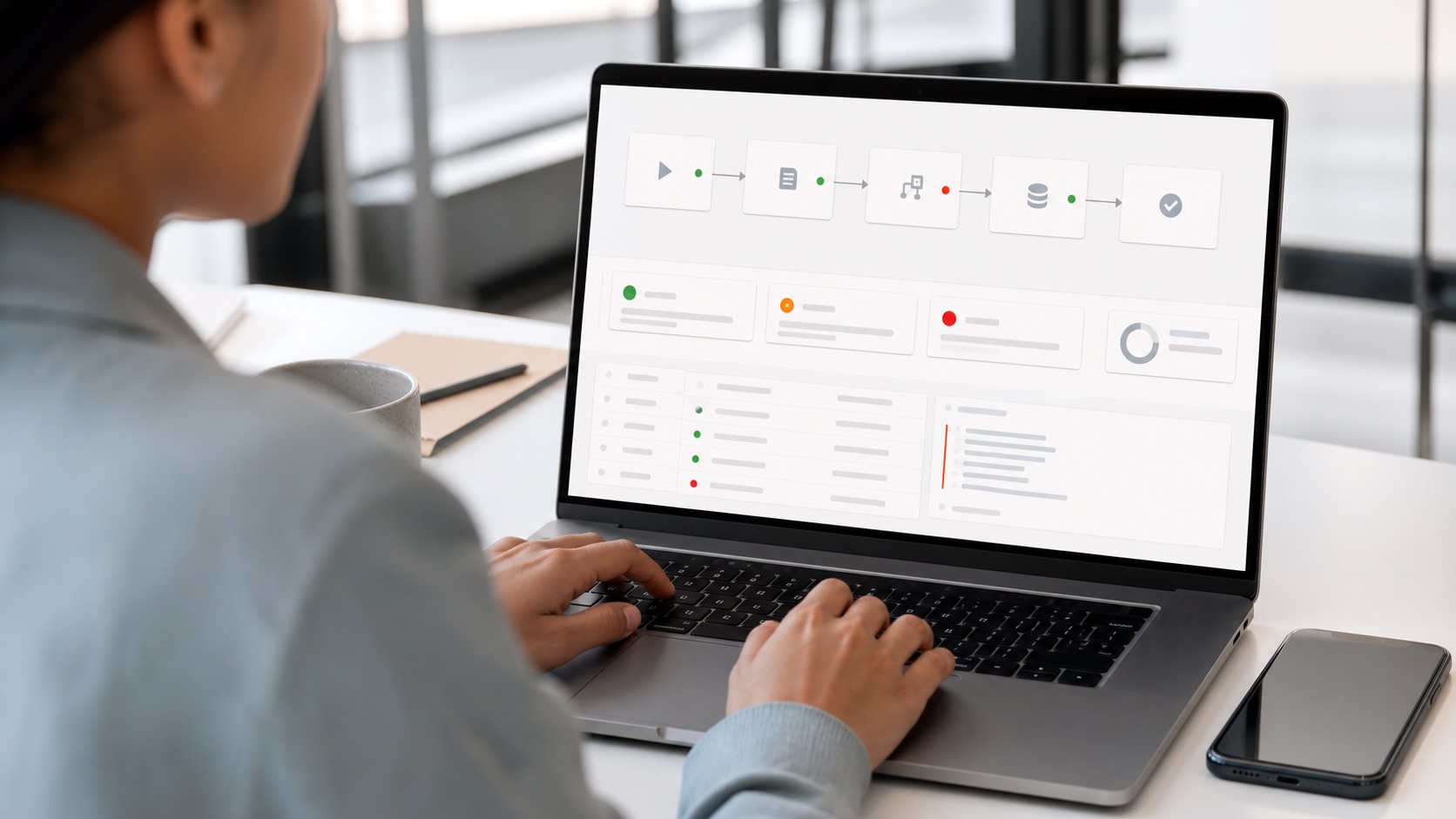 Automation service visual